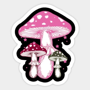 Pink Spores Sticker